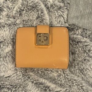 Tan Leather Wallet Kate spade